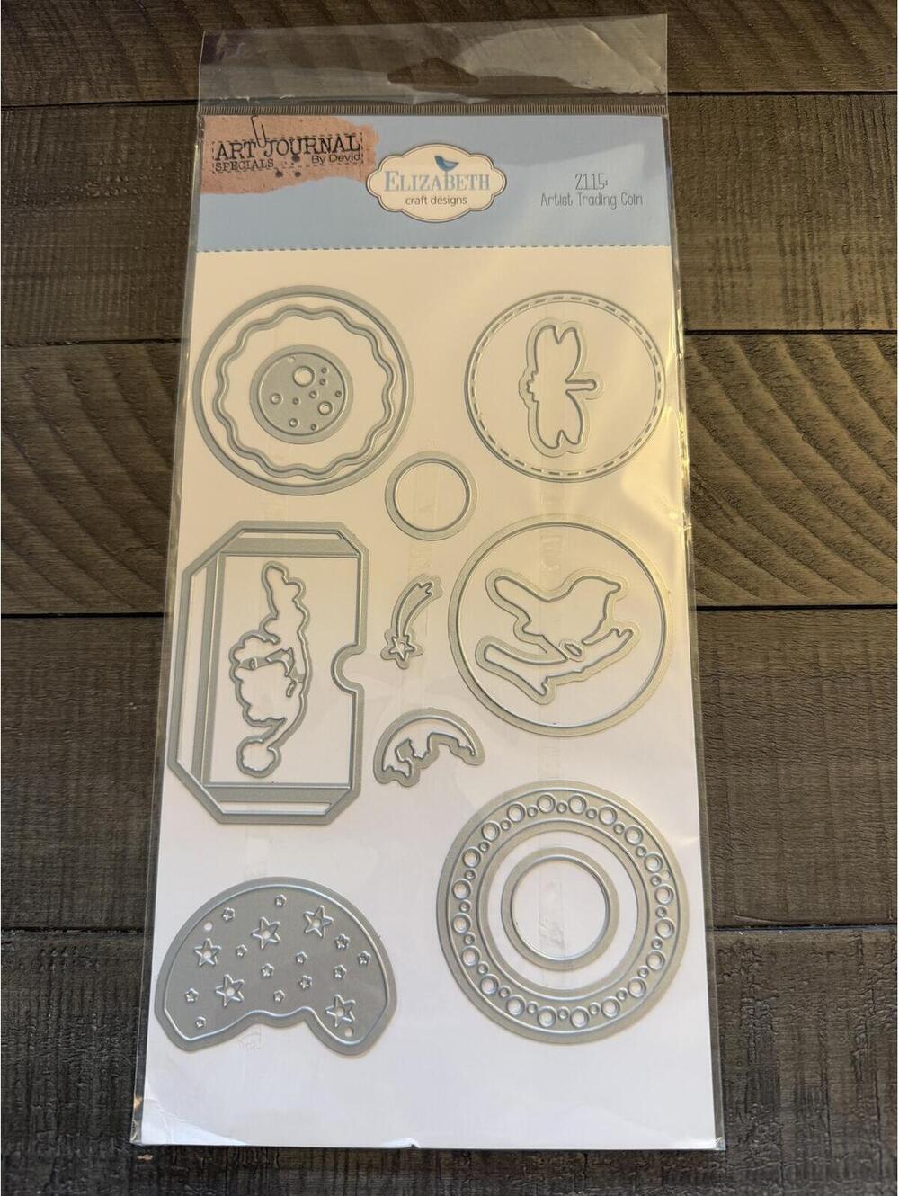 Elizabeth Craft Designs Artist Trading Coin Die Cut Set